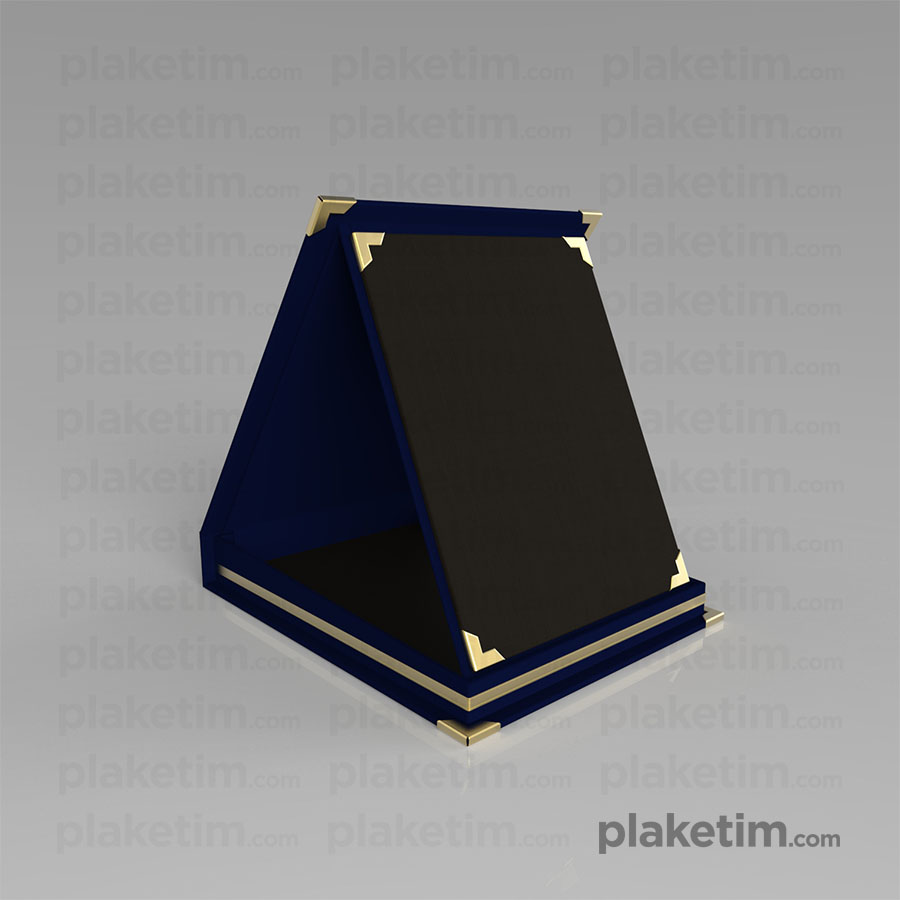 Lacivert Albüm Plaket - RN004K-34 - Plaketim