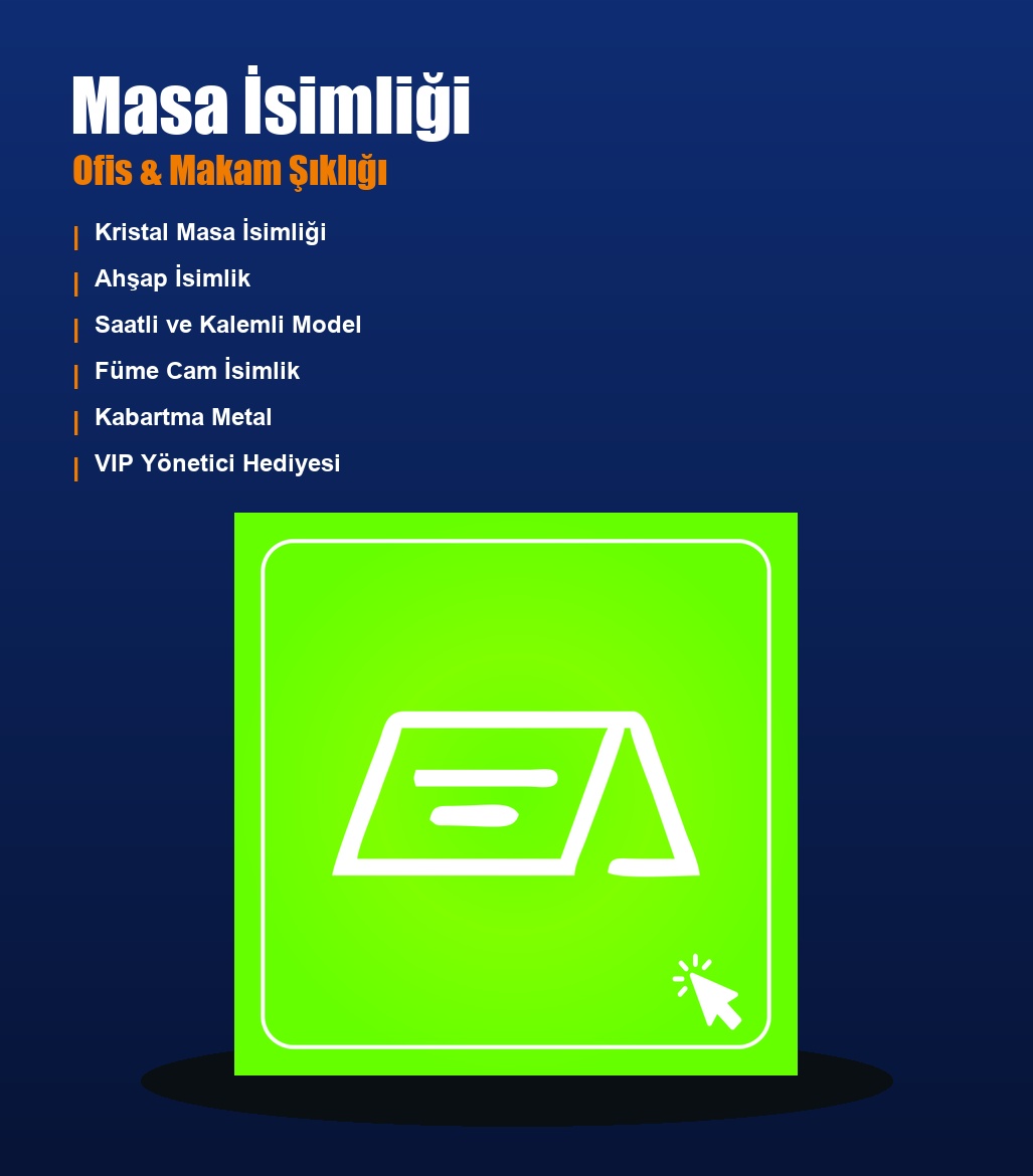 Masa İsimlikleri Mobil